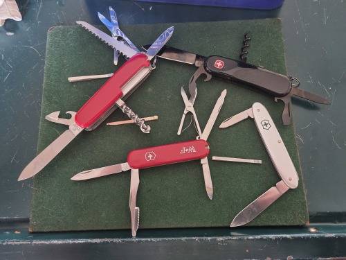 Victorinox pocket knife lot