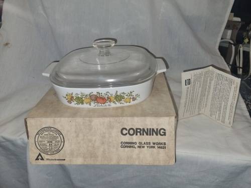 Vintage Corning ware never used with original box