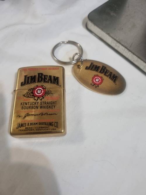 Jim Beam zippo lighter set
