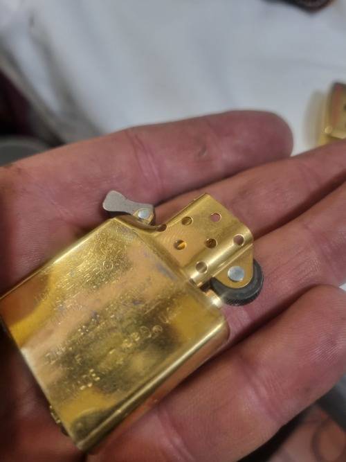 Jim Beam zippo lighter set
