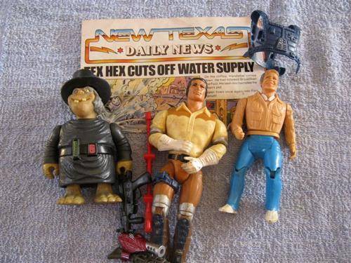 Collection of action dolls