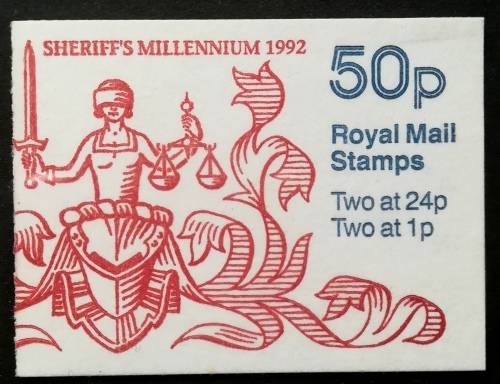 ROYAL MAIL STAMP BOOKLET *FINAL TWO BOOKLETS IN STOCK* (50p and 1pound)