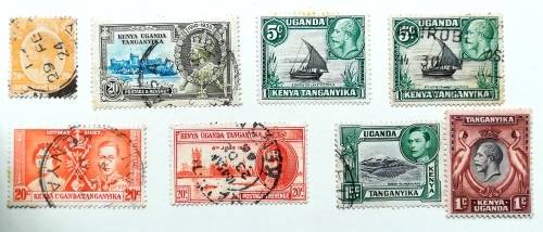 UGANDA, KENYA AND TANGANIYAKA - GEORGE V PLUS