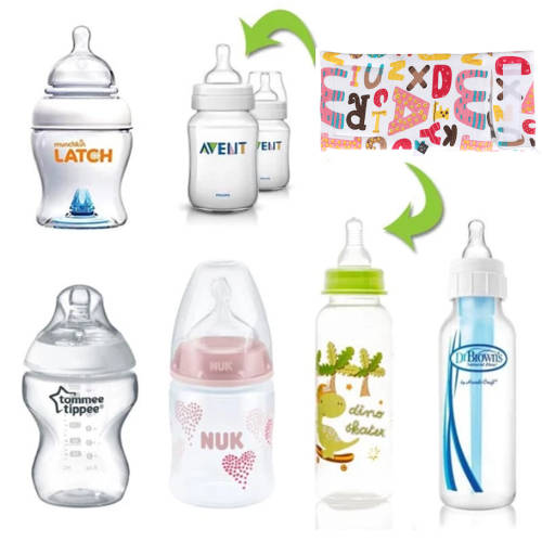 USB Baby Travel Bottle Warmer - Letters