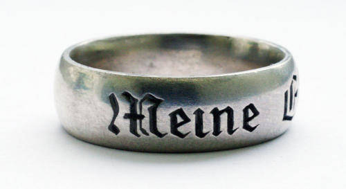 WW II German silver ring