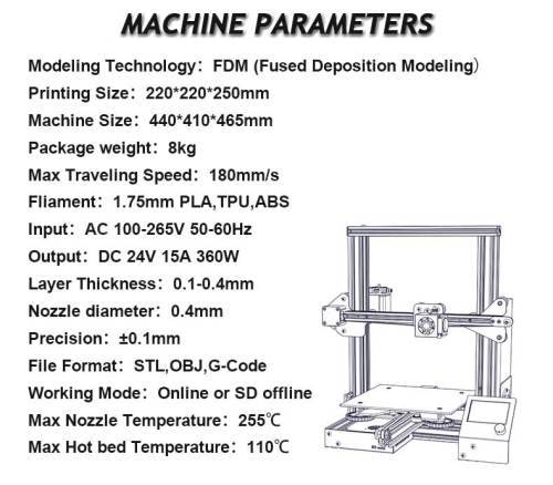 Creality Ender 3 3D printer