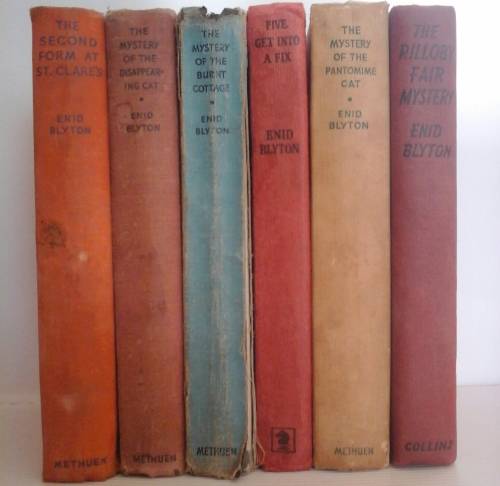 1 LOT OF 6. ENID BLYTON BOOKS
