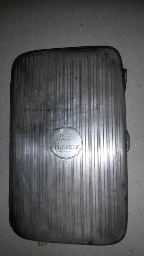 SILVER CIGARETTE CASE