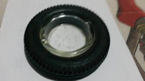 Collectable Rubber Tyre Cigarette Ash Tray