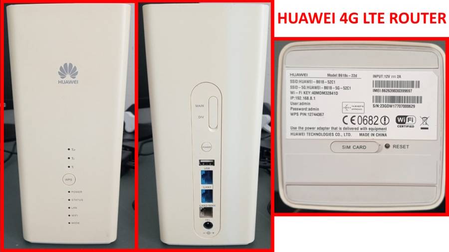 Huawei B618S-22D 4G LTE Router
