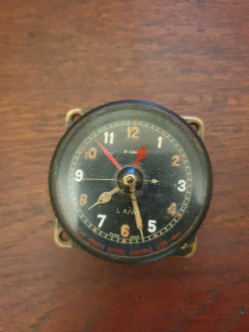 Antique WW2 Plane Timer