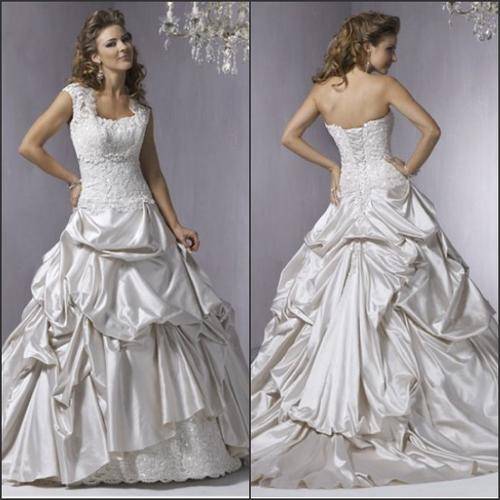 HIGH QUALITY Wedding Dress Custom Made To Your Measurements- Glam It Up - Verified Selller