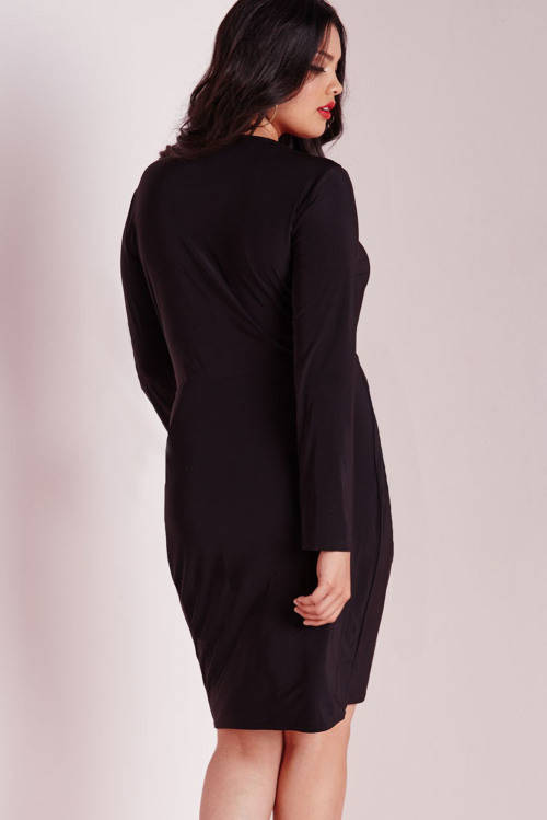 **PLUS SIZE** WONDERFUL WRAP STYLE DRESS