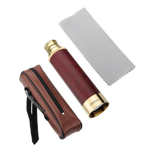 25X30 Long Brass Nautical Monoscope Telescope Telescopic Eye Vision Glass Monoculars