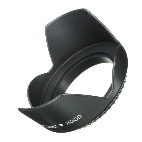 67mm Reversible Petal Flower Lens Hood Screw-On for Nikon Canon Olympus DSLR