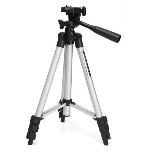 Portable Aluminum Telescopic Tripod Stand Holder With Bag