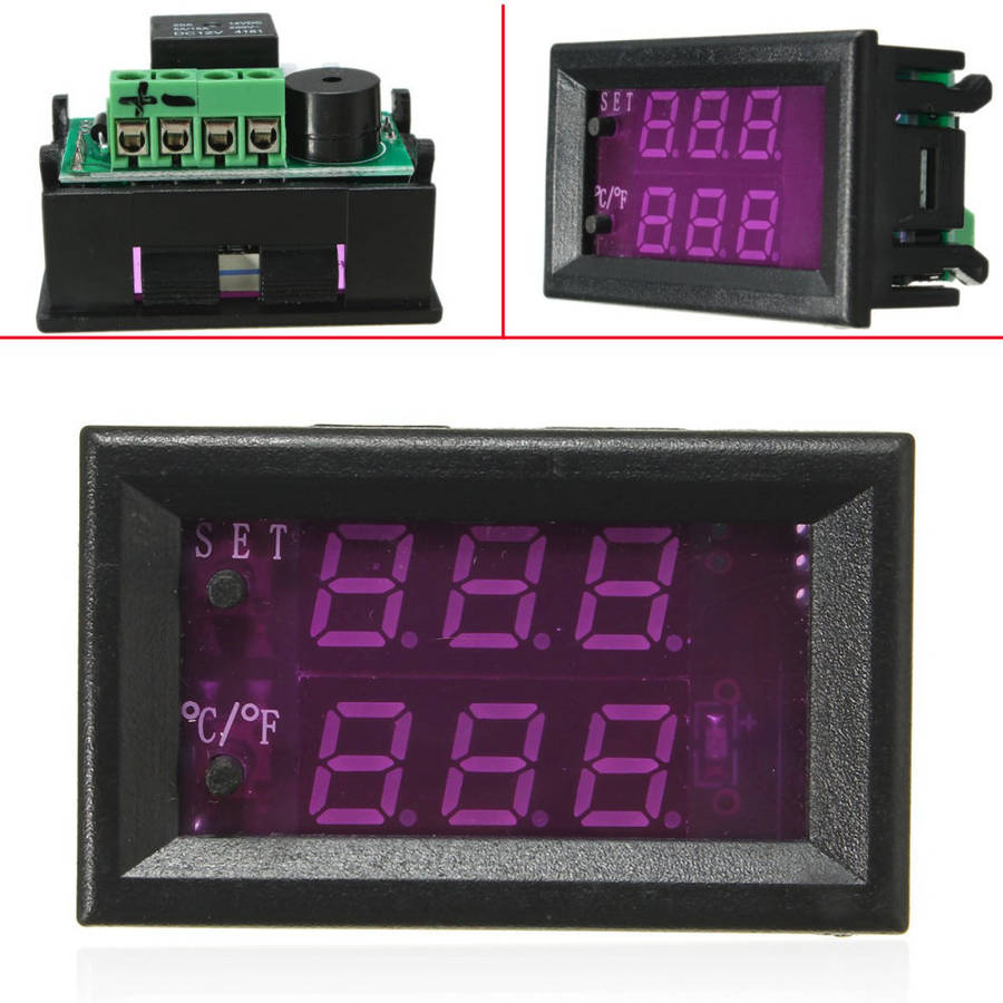 DC12V Digital LED Temperature Controller Switch Thermostat Control Switch