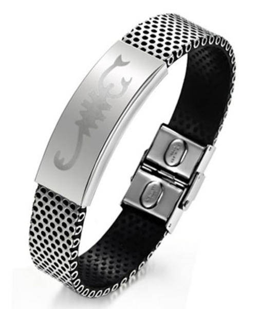 TRENDY STAINLESS STEEL MEN'S BRACELET