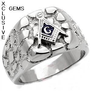 GENUINE SOLID STAINLESS STEEL MEN'S RING