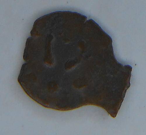 Beautiful ancient Jewish coin, "Widow Mite" bronze prutah over 2000 years old