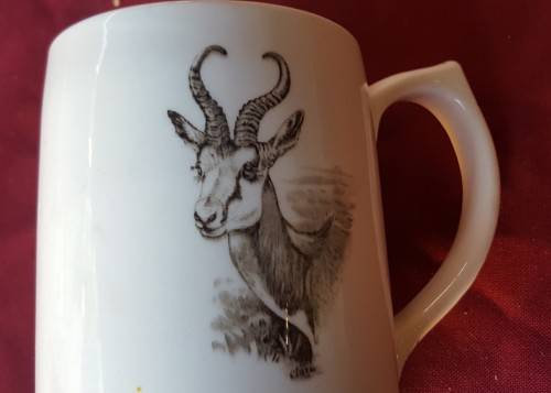 WEDGWOOD BEER STEIN FOR THE UNION NATIONAL PARKS SOUTH AFRICA