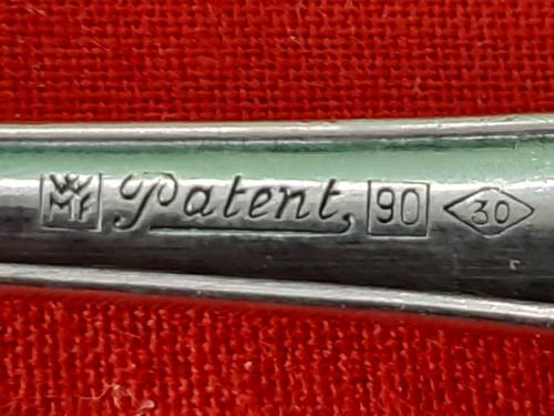 WMF CUTLERY: SET OF SIX SILVER PLATED DINNER FORKS
