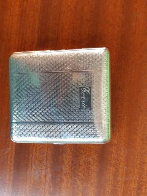 VINTAGE SILVER PLATED (E P N S) CIGARETTE CASE