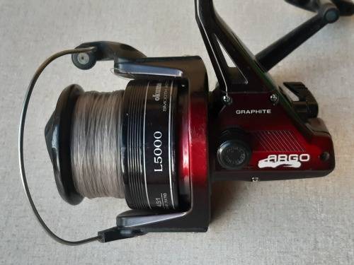 OKUMA ARGO L 5000 GRAPHITE SPINNING REEL, 4.5:1 GEAR ACTION