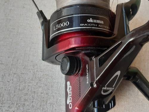 OKUMA ARGO L 5000 GRAPHITE SPINNING REEL, 4.5:1 GEAR ACTION