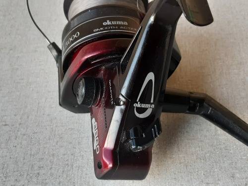 OKUMA ARGO L 5000 GRAPHITE SPINNING REEL, 4.5:1 GEAR ACTION