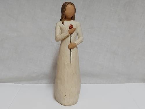 STUNNING HIGHLY CHERISHED DEMDACO WILLOW TREE TALL FIGURINE 'LOVE' BY SUSAN LORDI