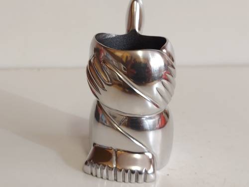 CARROL BOYES FUNCTIONAL ART: STUNNING EARLY DESIGN BOXED PEN HOLDER WITH AN INNER COATING