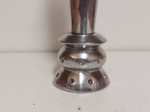CARROL BOYES FUNCTIONAL ART: BEAUTIFUL EARLY DESIGN TALL VASE BOBBIN IN EXCELLENT CONDITION