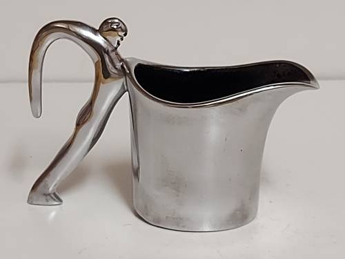CARROL BOYES FUNCTIONAL ART: BEAUTIFUL EARLY DESIGN MILK JUG MAN IN EXCELLENT CONDITION