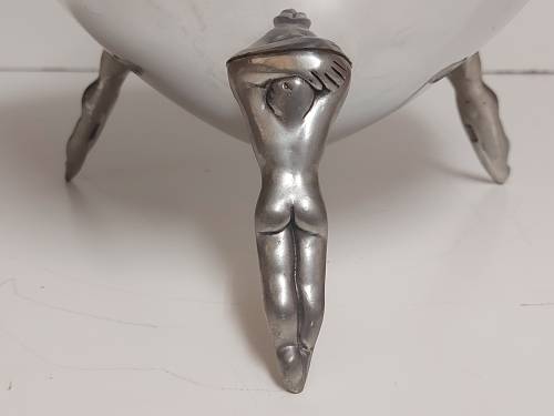 VINTAGE CARROL BOYES FUNCTIONAL ART EARLY DESIGN WINE COOLER