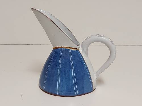 HIGHLY COLLECTIBLE HENNIE MEYER CERAMIC PITCHER
