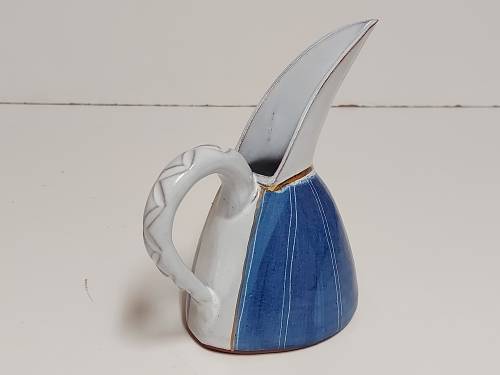 HIGHLY COLLECTIBLE HENNIE MEYER CERAMIC PITCHER