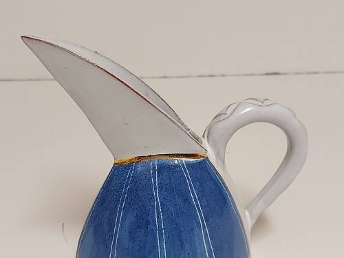 HIGHLY COLLECTIBLE HENNIE MEYER CERAMIC PITCHER