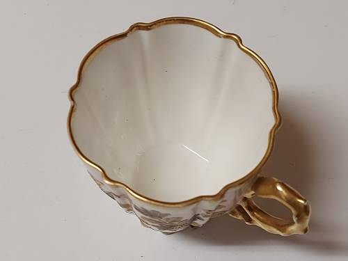 AMAZING FIND! STUNNING ULTRA RARE ANTIQUE OLD HALL 1790 CUP AND SAUCER