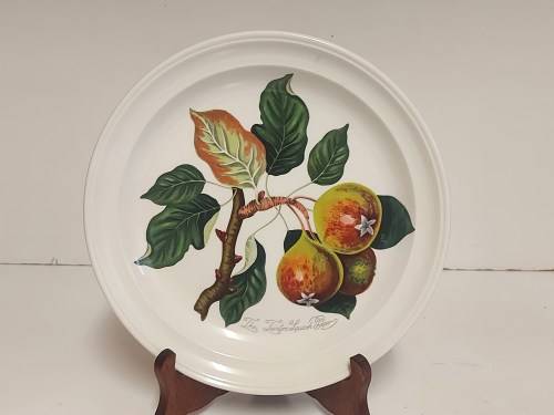 PORTMEIRION POMONA THE GODDESS OF FRUIT PLATE, DESIGNED BY SUSAN WILLIAMS-ELLIS