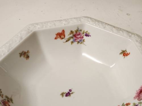 STUNNING VINTAGE ROSENTHAL GERMANY OCTAGONAL SALAD SERVING BOWL