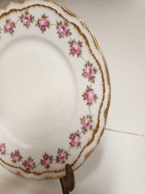 AWESOME FIND! RARE C1903 ANTIQUE THEODORE HAVILAND LIMOGES FRANCE PATENT APPLIED FOR PORCELAIN PLATE