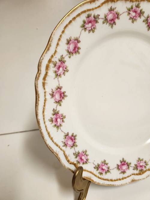 AWESOME FIND! RARE C1903 ANTIQUE THEODORE HAVILAND LIMOGES FRANCE PATENT APPLIED FOR PORCELAIN PLATE