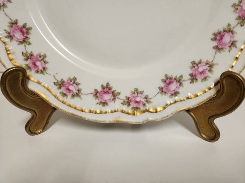 AWESOME FIND! RARE C1903 ANTIQUE THEODORE HAVILAND LIMOGES FRANCE PATENT APPLIED FOR PORCELAIN PLATE