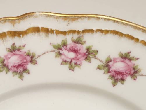 AWESOME FIND! RARE C1903 ANTIQUE THEODORE HAVILAND LIMOGES FRANCE PATENT APPLIED FOR PORCELAIN PLATE