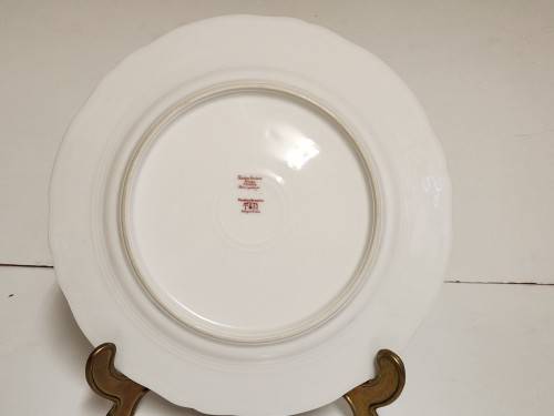 AWESOME FIND! RARE C1903 ANTIQUE THEODORE HAVILAND LIMOGES FRANCE PATENT APPLIED FOR PORCELAIN PLATE
