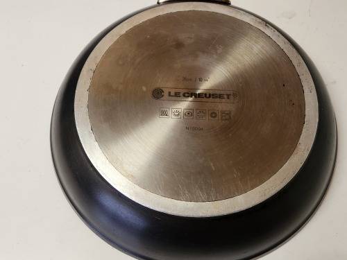 LE CREUSET BLACK IRON 26 CM PAN