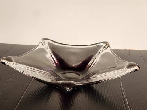 BEAUTIFUL MURANO STUDIO ART LARGE STARFISH BOWL, WEIGHING 1.185 KG
