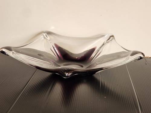 BEAUTIFUL MURANO STUDIO ART LARGE STARFISH BOWL, WEIGHING 1.185 KG