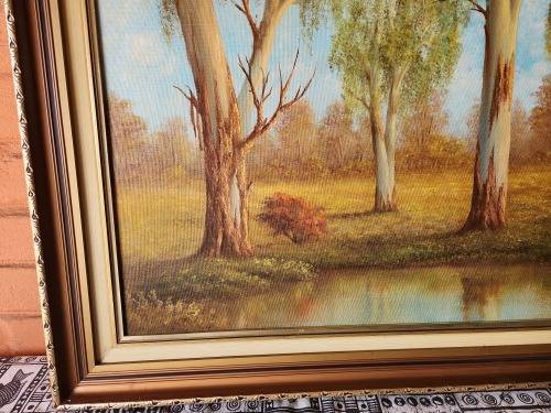 INVESTMENT ART: STUNNING LARGE ORIGINAL OIL ON BOARD PAINTING BY SOUTH AFRICAN ARTIST, E KORUB
